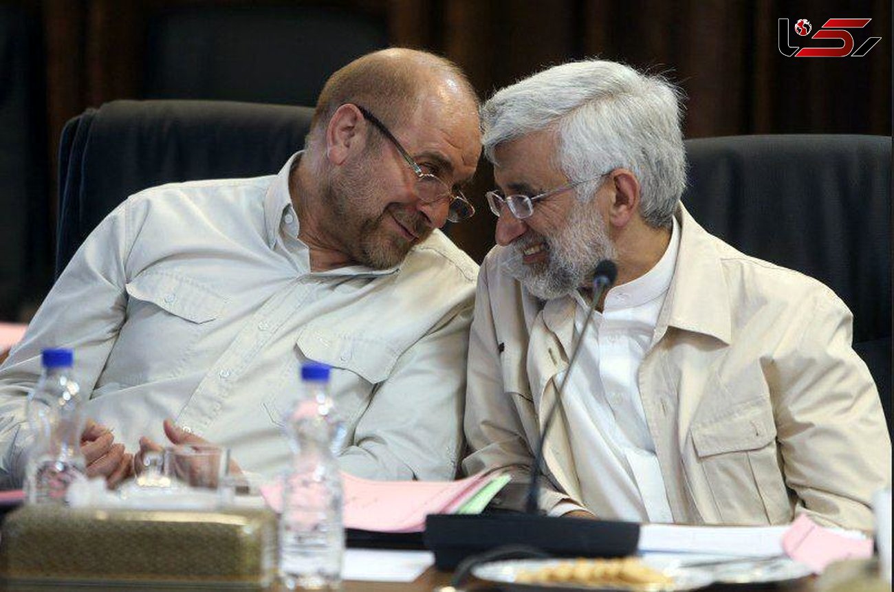 خنده‌های جلیلی و قالیباف در جلسه مجمع تشخیص مصلحت نظام+عکس