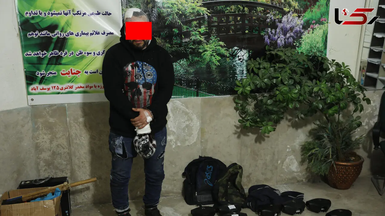 سرقت عجیب در شب سه شنبه تهران + فیلم و گفتگو با دزد بدشانس