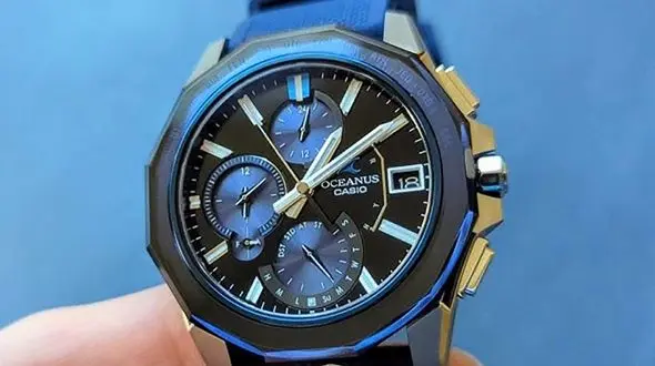 شاهکار جدید کاسیو / ساعت تیتانیومی با حاشیه یاقوت کبود