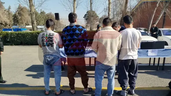 سرقت مسلحانه مردان نقابدار فقط برای انتقام جویی از مرد کرجی+ فیلم  و عکس