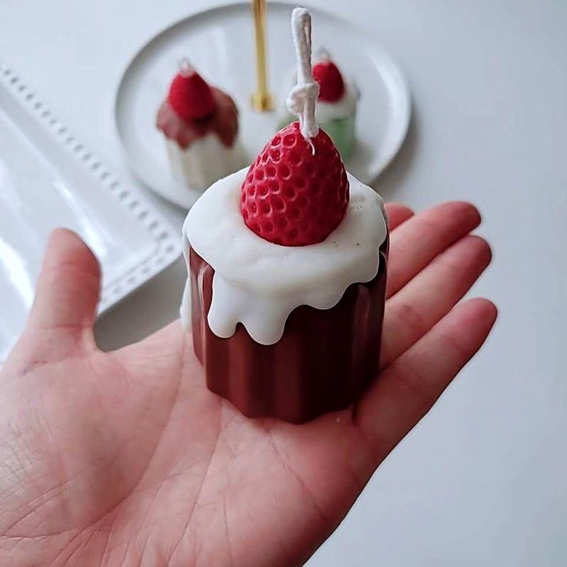 شمع های فانتزی خوشگل طرح کیک و خوراکی