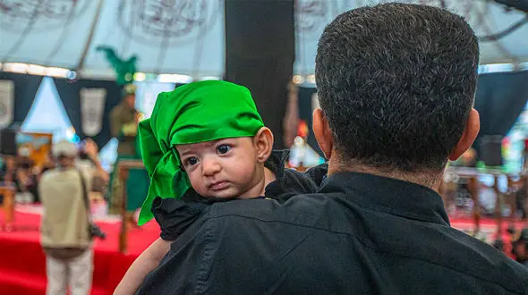  گزارش تصویری/ خیمه هنرهای عاشورایی - روز هفتم محرم