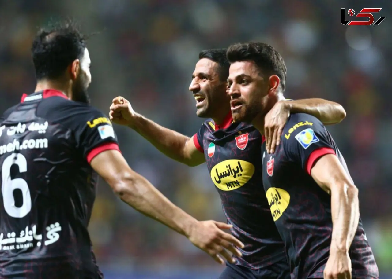 فیلم  گل اول پرسپولیس به فولاد خوزستان و سه صحنه هیجان انگیز بازی 