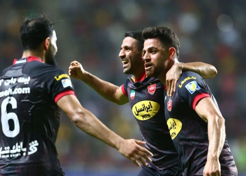 فیلم  گل اول پرسپولیس به فولاد خوزستان و سه صحنه هیجان انگیز بازی 