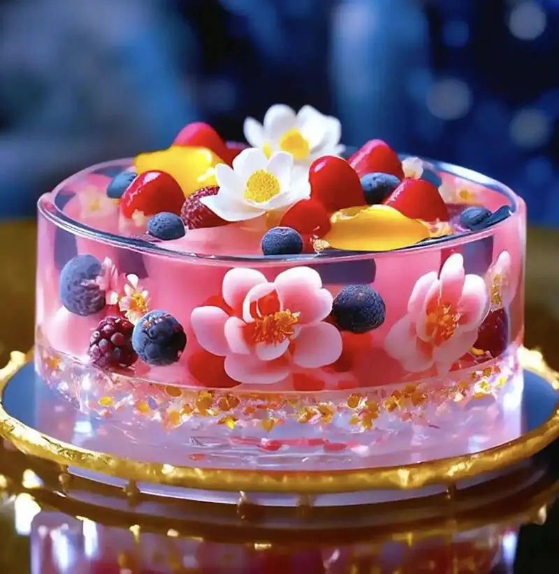 تزئین ژله متفاوت