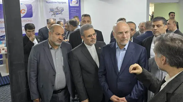 بازدید رییس مجلس از مرکز فناوری ایران در کاراکاس/ قرارداد مهم یک تولید کننده بخش خصوصی ایرانی با مخابرات ونزوئلا