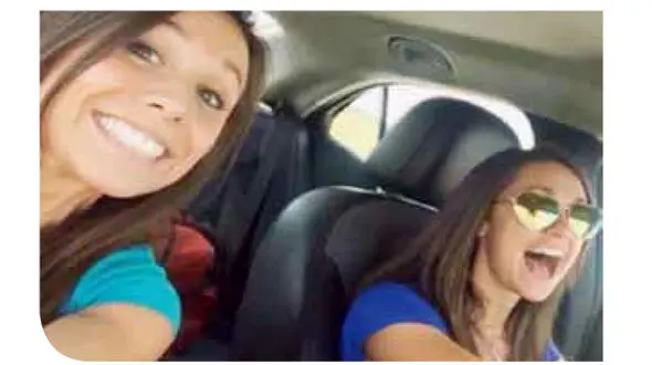 مرگ دلخراش دو دختر شاد در جاده / آخرین سلفی مرگ+عکس