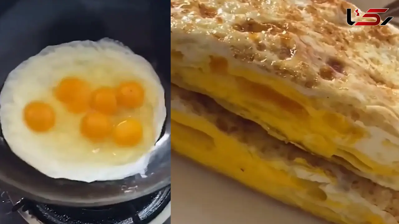 نیمرو به روش جدید بپزید + فیلم