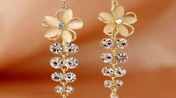 مدل های گوشواره طلا آویز ایتالیایی + عکس