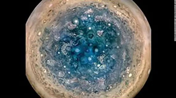 تصویر جدید ناسا از ژوپیتر