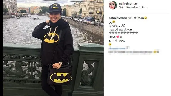 خانم بازیگر ایرانی که به خارج رفت و بتمن شد!