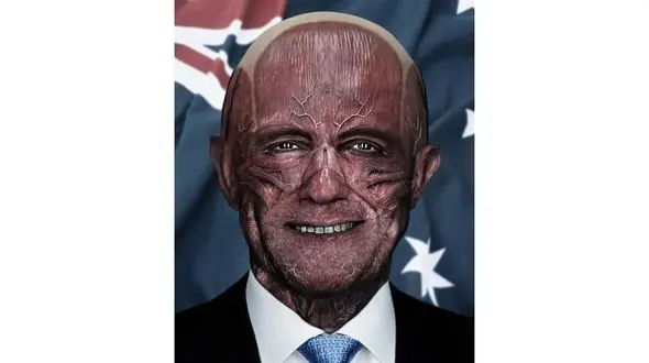 چهره پوست کنده شده و شگفت انگیز  سیاستمداران جهان + تصاویر