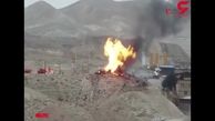 فیلم لحظه انفجار 500 کپسول گاز در خرمدشت پردیس + عکس