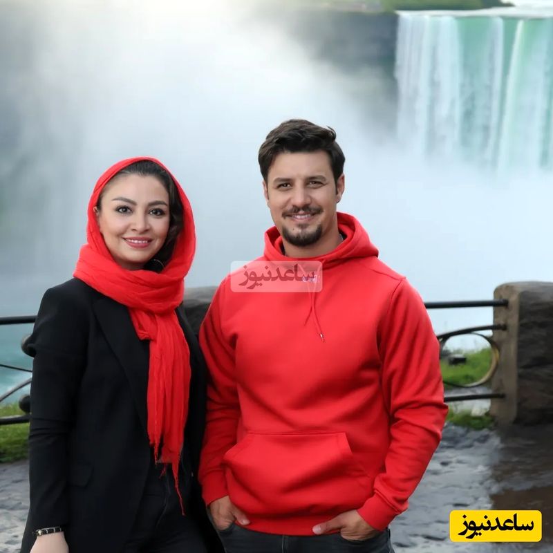 جواد عزتی و مه لقا باقری