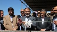افتتاح طرح آبیاری تحت فشار ۲۲۰ هکتاری در شهرستان ازنا
