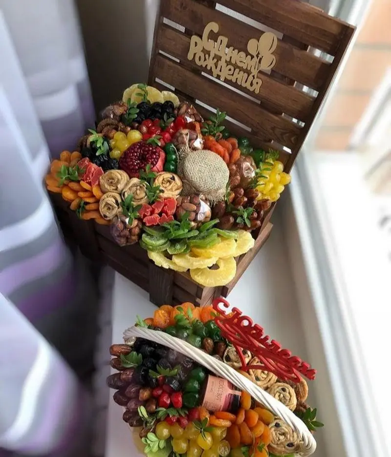 تزیین آجیل، میوه خشک و خشکبار عروس برای نوروز 1405