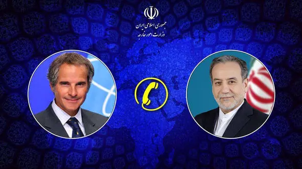 گفت‌وگوی تلفنی مدیرکل آژانس بین‌المللی انرژی اتمی با وزیر امور خارجه ایران 