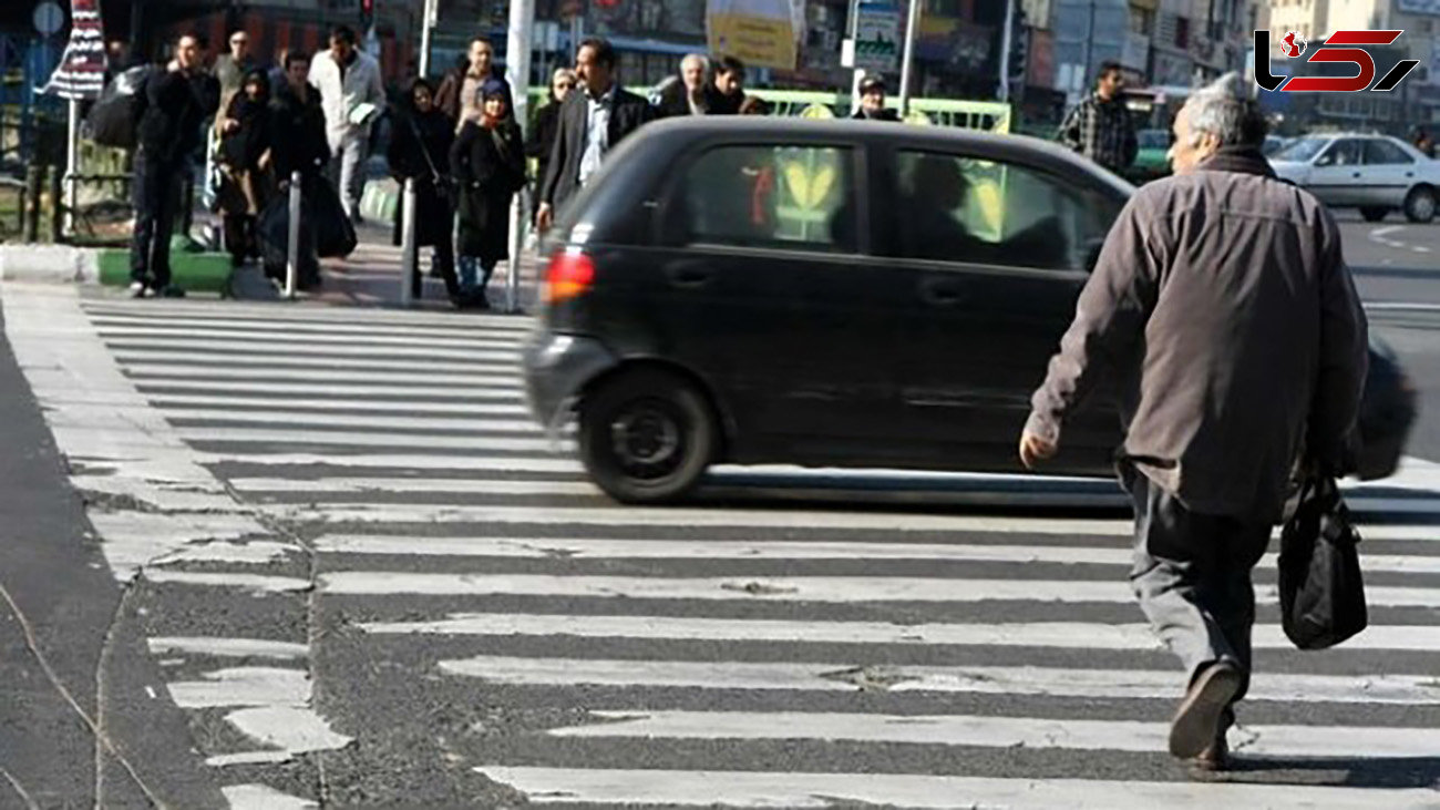 ببینید / واکنش خبرساز یک پسر جوان در برخورد با راننده خلافکار روی خط عابر پیاده
