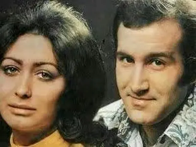 عکس سفر در زمان /  «تیلا و رامین» خواننده های قبل انقلاب در روز عروسی شان /  سال 50