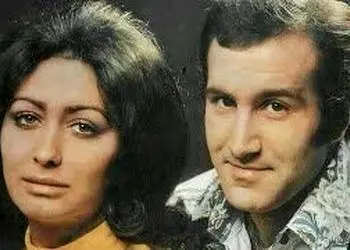 عکس سفر در زمان /  «تیلا و رامین» خواننده های قبل انقلاب در روز عروسی شان /  سال 50