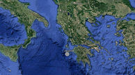 دریا لرزه شدید در دریای یونان
