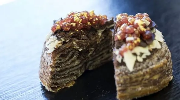 گران ترین پیراشکی جهان با خاویار+عکس