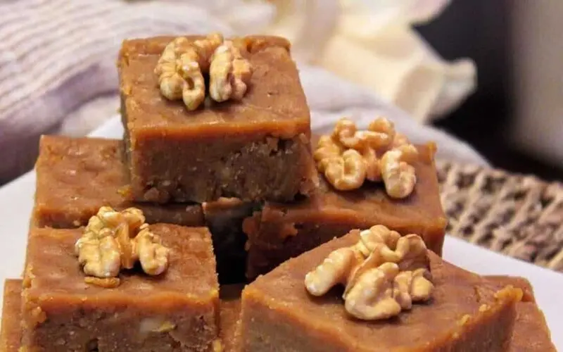 حلوا گردویی ساده
