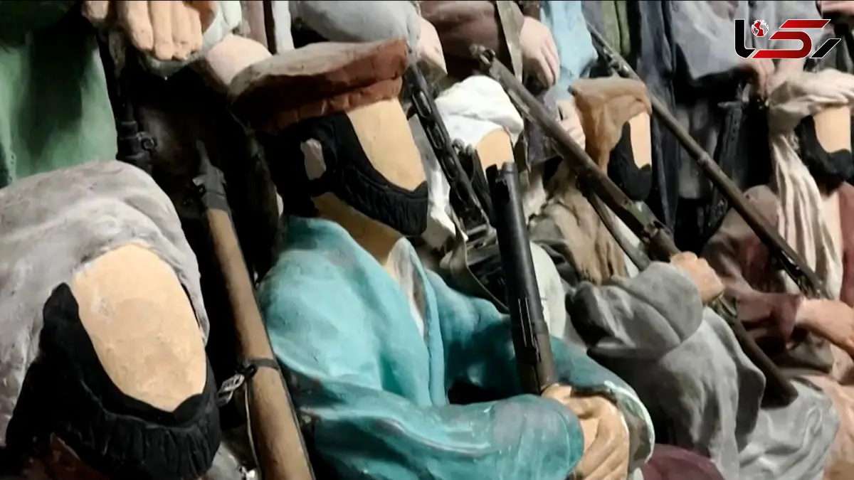 فیلم شخصیت زدایی طالبان از موزه مقاومت هرات