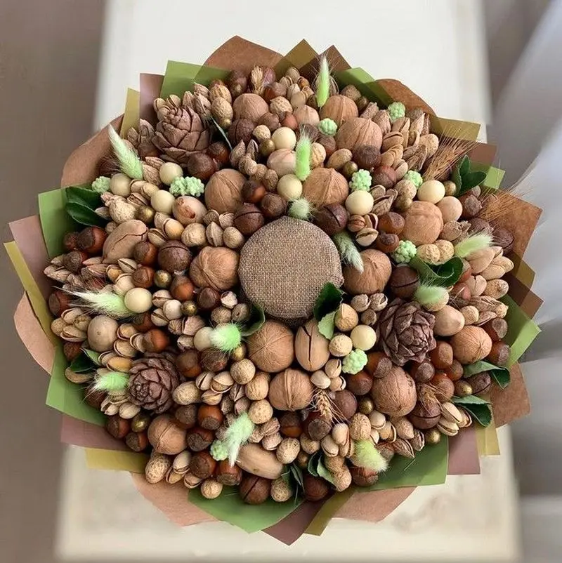 تزیین آجیل، میوه خشک و خشکبار عروس برای نوروز 1405