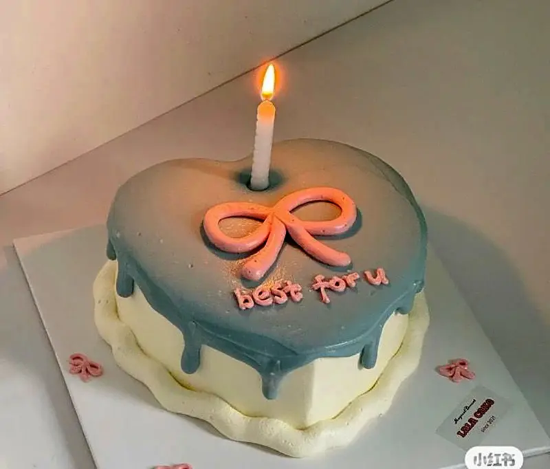 کیک سالگرد ازدواج قلبی