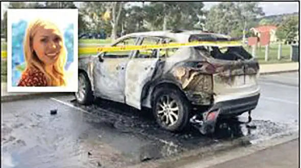  نجات کودکان از خودروی سوخته