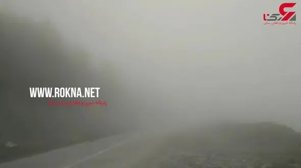 دریایی از مه در روستای زیبای آلاشت + فیلم 