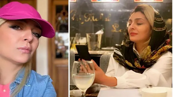 ساره بیات بازهم خودنمایی کرد /  با موهای بلوند در جشن تولد 43 سالگی ! +عکس