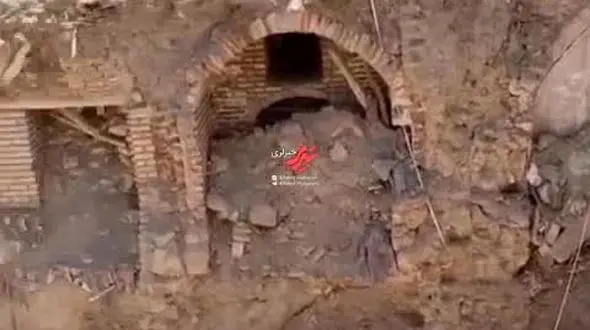 کشف شهر زیرزمینی در تبریز + فیلم