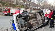 واژگونی خونین پژو پارس در جاده گنجنامه + عکس