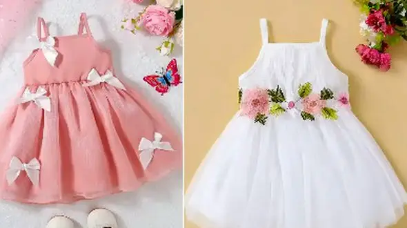 15 مدل سارافون مجلسی بچگانه؛ انتخابی شیک برای تابستان