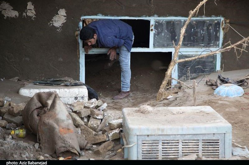 تخریب کامل روستای «چم‌مهر»