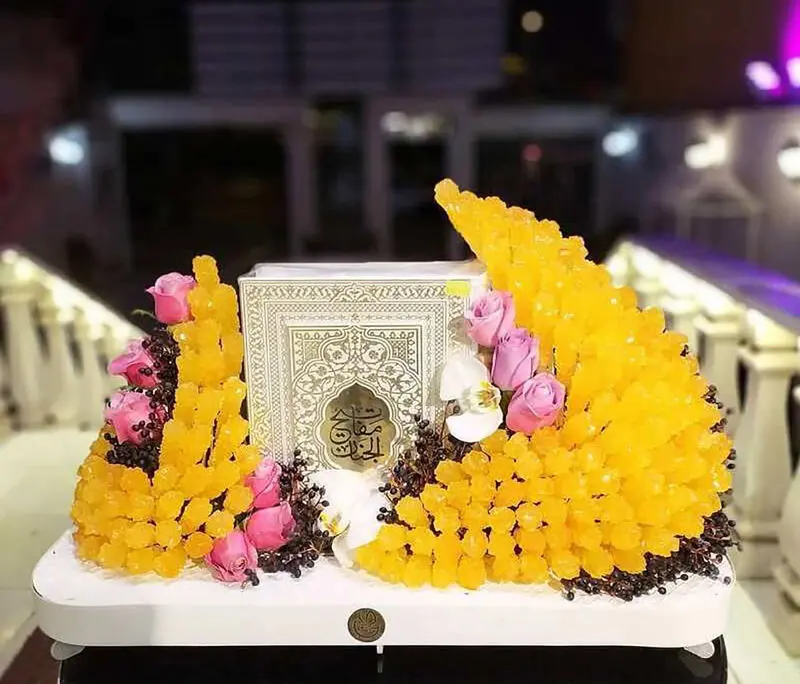 تزیین نبات سفره عقد