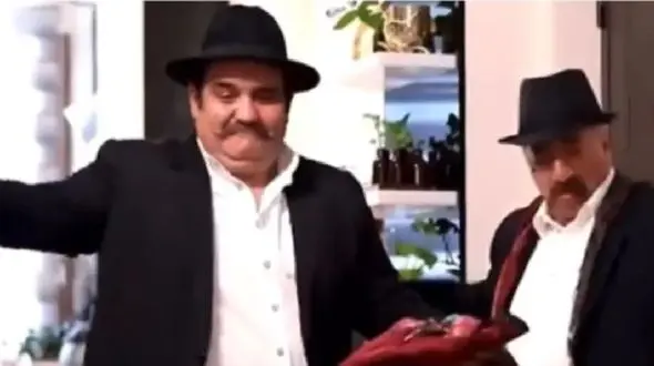 فیلم رقص و آواز باشکوه میرطاهر مظلومی و علیرضا خمسه به سبک داش مشتی!