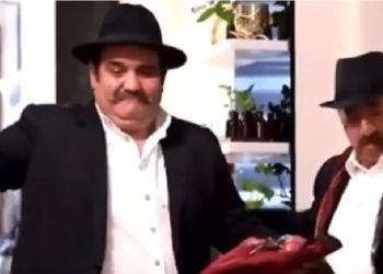 فیلم رقص و آواز باشکوه میرطاهر مظلومی و علیرضا خمسه به سبک داش مشتی!