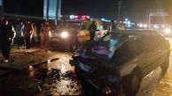 تصادف مرگبار 2 خودروی پژو در جاده مهاباد