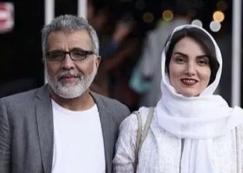 فیلم / زن فعلی بهروز افخمی همسر سابق مهدی سلطانی در سریال شغال است ... / 17 سال اختلاف سنی بین مرجان شیرمحمدی با بهروز افخمی ...