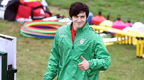 تبریک سردار آزمون به 3 ستاره پرسپولیس+عکس 