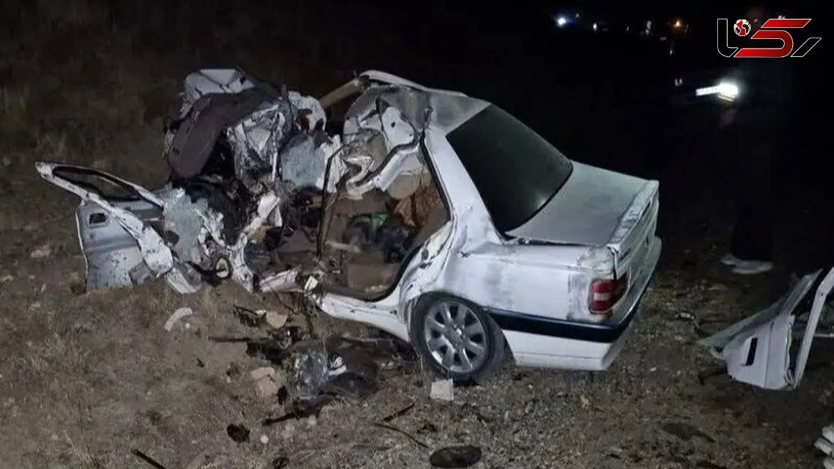 مرگ تلخ 4 مرد جوان در تصادف خیابان دماوند 