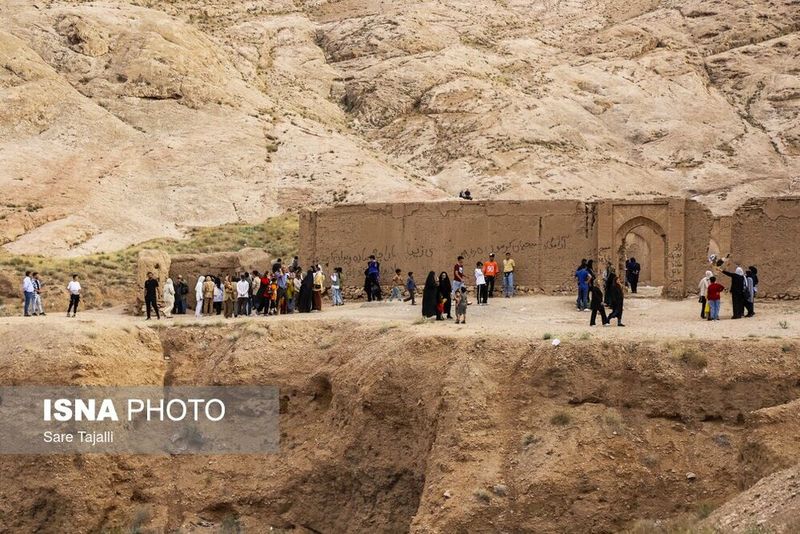 نمای مراسم تندرستون در کرمان
