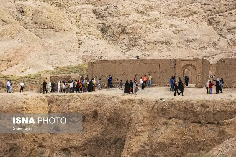 نمای مراسم تندرستون در کرمان