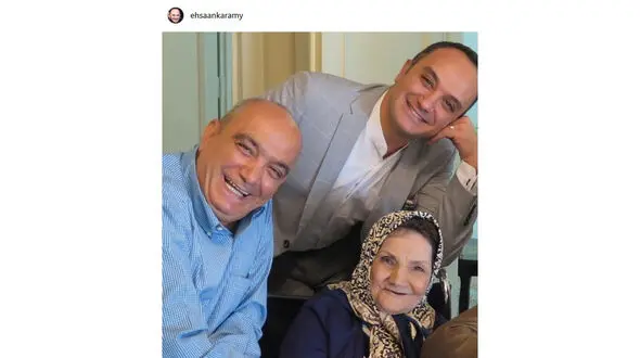 مجری معروف خندوانه داغدار شد +عکس