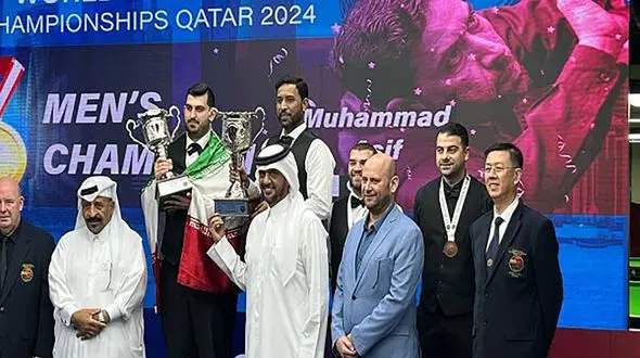 تاریخ سازی اسنوکرباز ایرانی در جهان