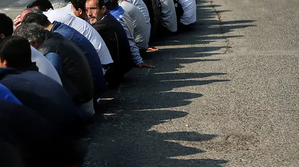 181 جیب بر در متروی تهران دستگیر شدند