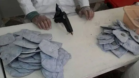 جاسازی ماسک به جای فلافل و ناگت در اراک!